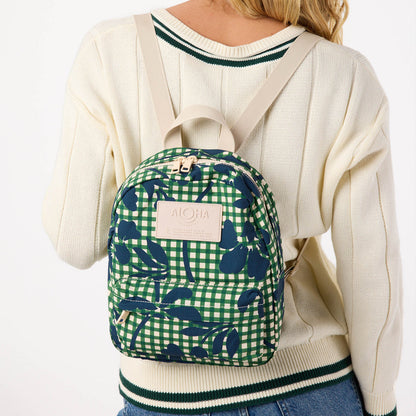 Picnic Fleur Keep It Light Mini Backpack in Vineyard