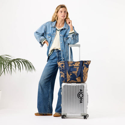 Ti Leaf Keep It Light Zipper Tote in Tan on Neptune