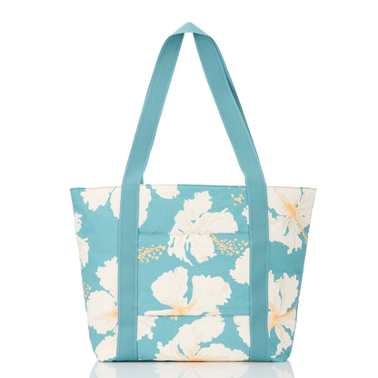 Taha'a Keep It Light Zipper Tote in Tide