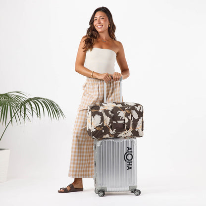 Taha'a Keep It Light Weekender in Chocolate