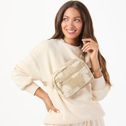 Hana Hou Keep It Light Hip Pack in Creme on Dune