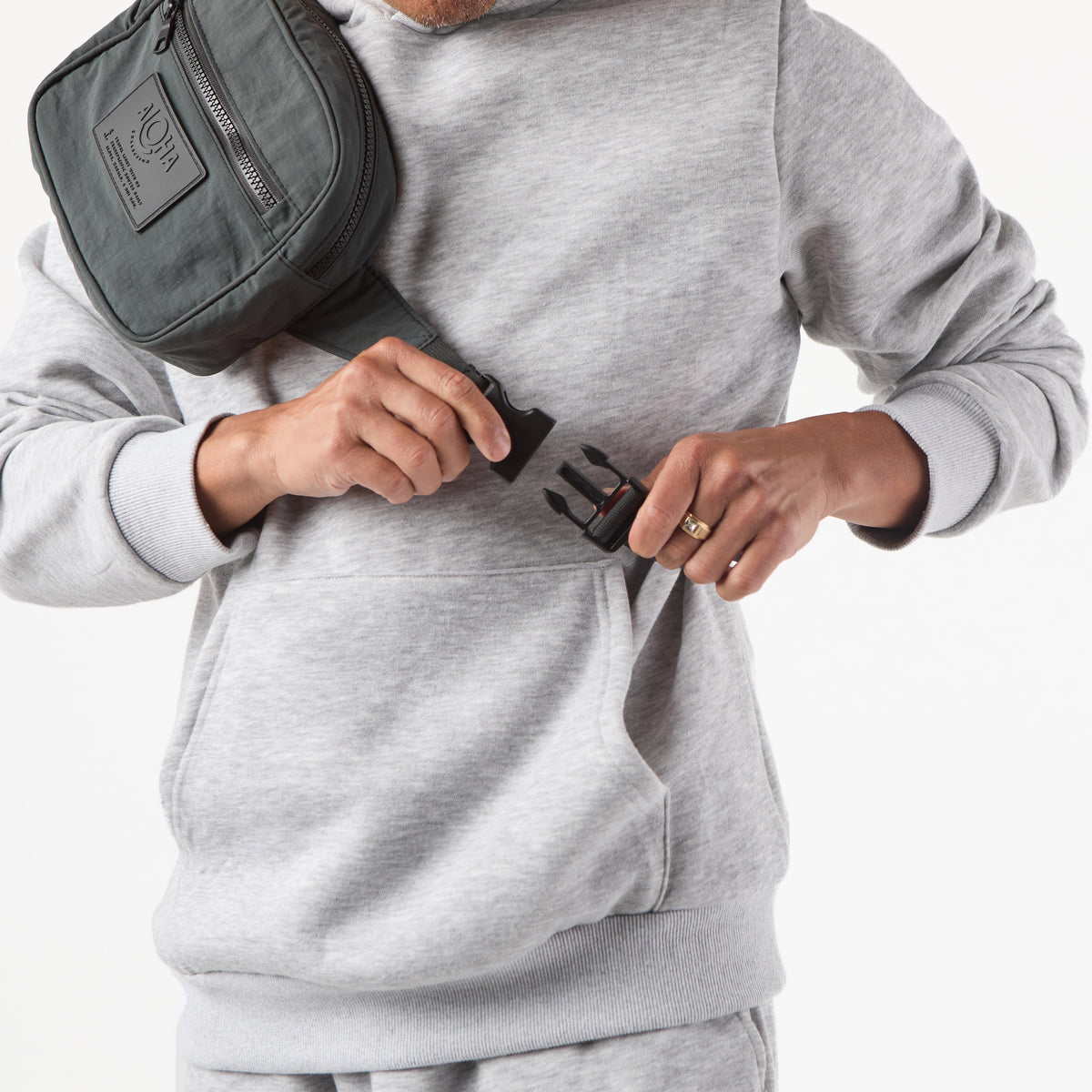 Hana Hou Keep It Light Hip Pack in Creme on Dune