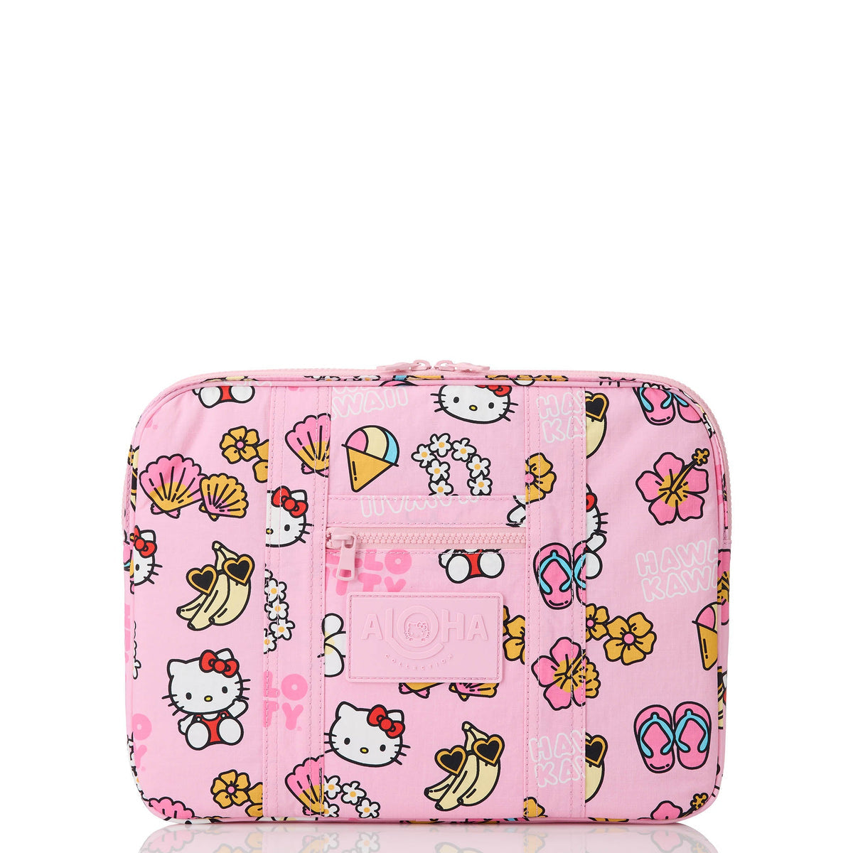 Hawaii Kawaii Icons 13 Inch Keep it Light Laptop Case in Black