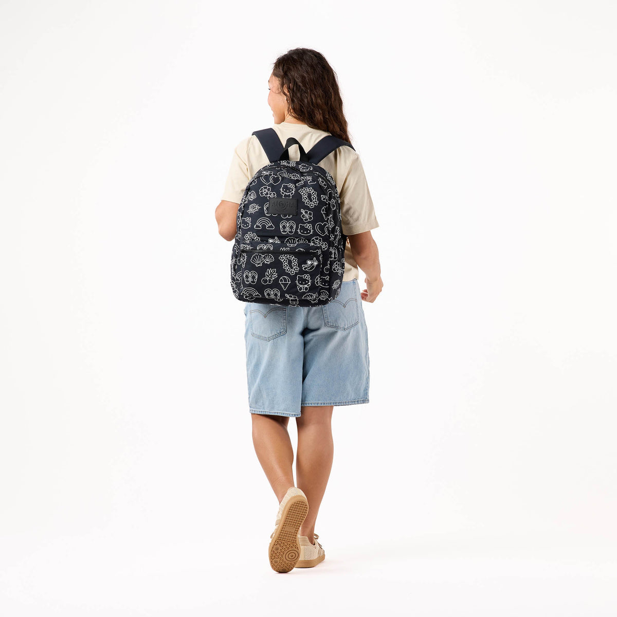 ALOHA Icons Keep it Light Backpack in White