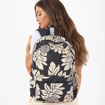 Holomua Keep It Light Backpack in Sand on Black