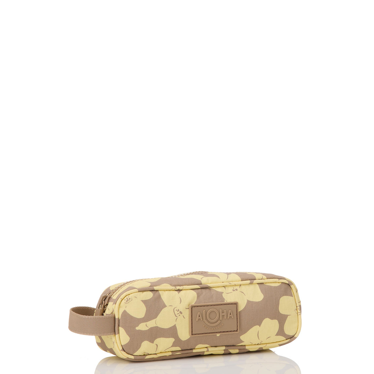 Puakenikeni Buds Pencil Case in Affogato