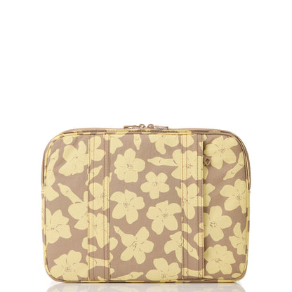 Puakenikeni Buds 13 Inch Keep It Light Laptop Case in Affogato