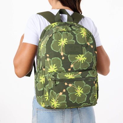 Pua Waikiki Keep It Light Backpack in Olive