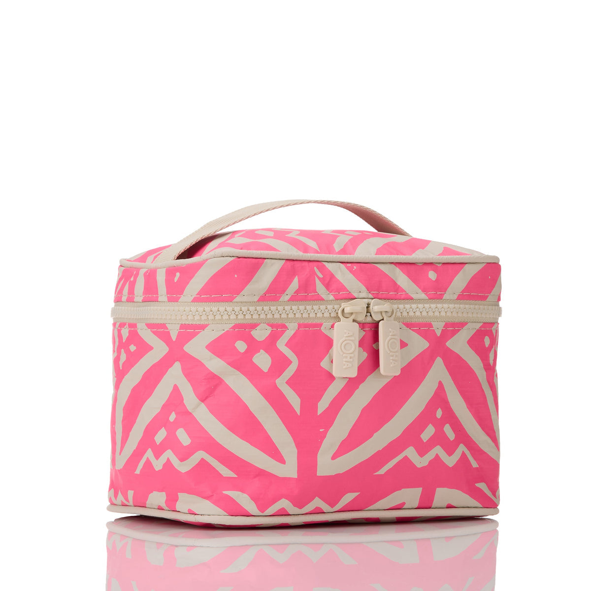 Pasifika Cabin Crew Kit in Neon Pink on Sandstone