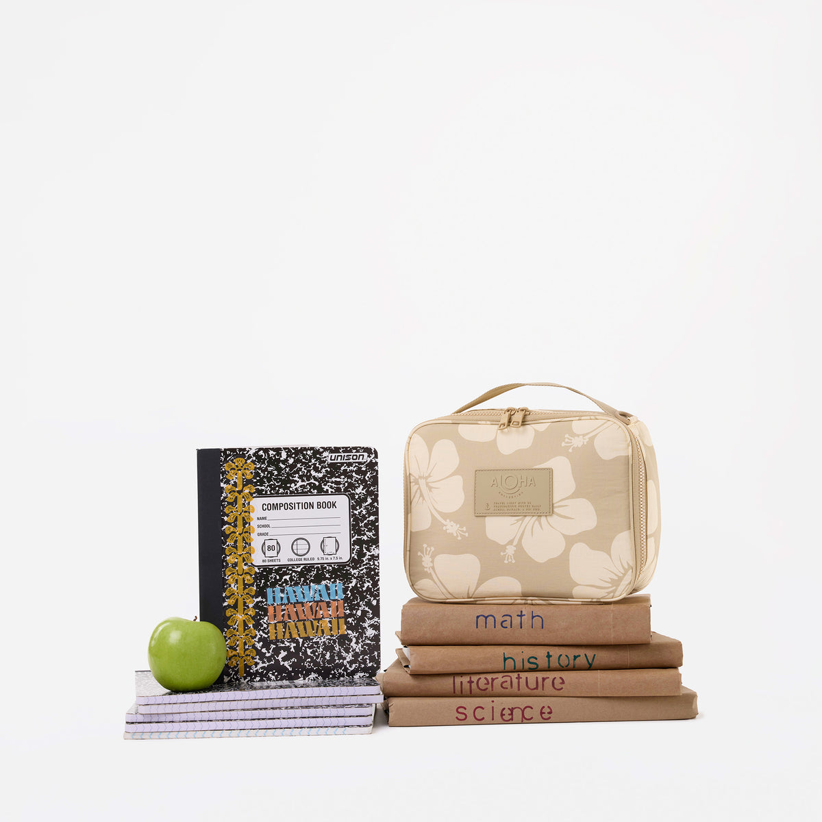 Hana Hou Keep It Light Lunch Box in Creme on Dune