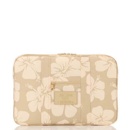 Hana Hou Keep It Light Laptop Case in Creme on Dune