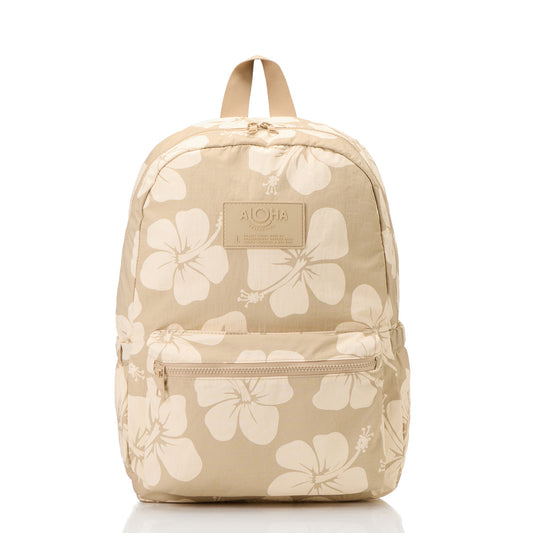 Hana Hou Keep It Light Backpack  in Creme on Dune