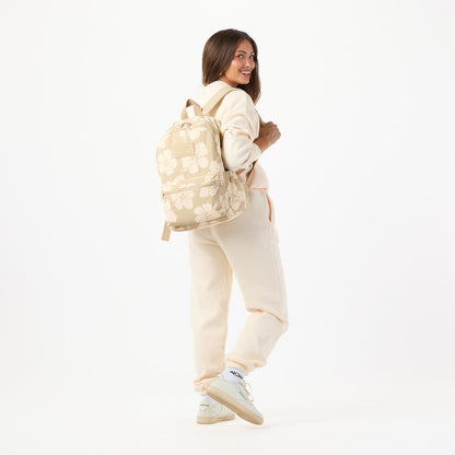 Hana Hou Keep It Light Backpack  in Creme on Dune