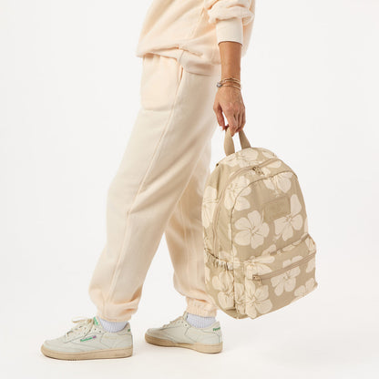 Hana Hou Keep It Light Backpack  in Creme on Dune