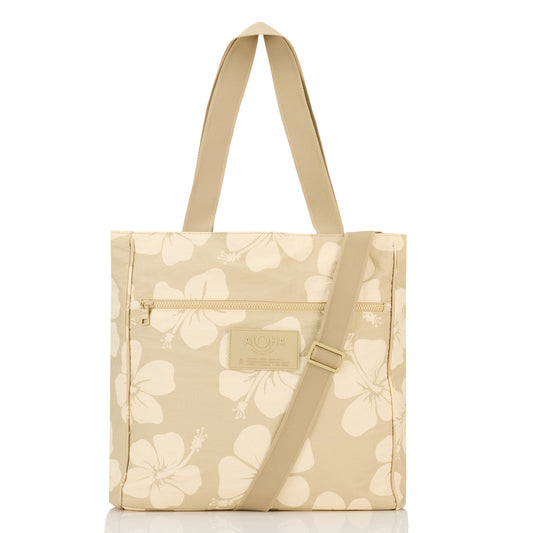 Hana Hou Daily Tote in Creme on Dune