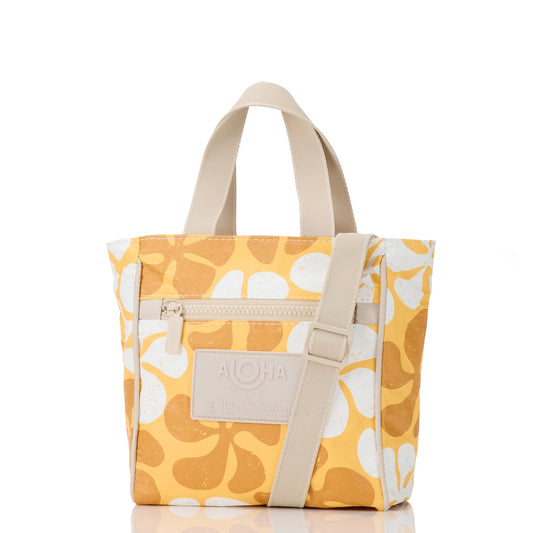 Funky Plumeria Crossbody in Honey