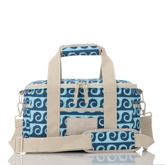 Party Wave Packable Cooler in Splash