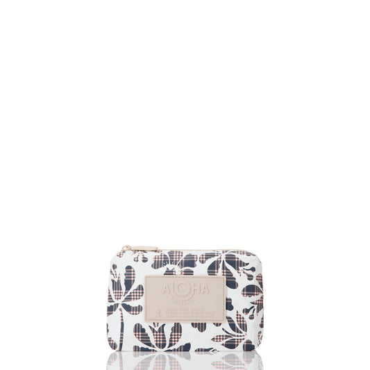 Palaka Fleur Mini Pouch in Neptune