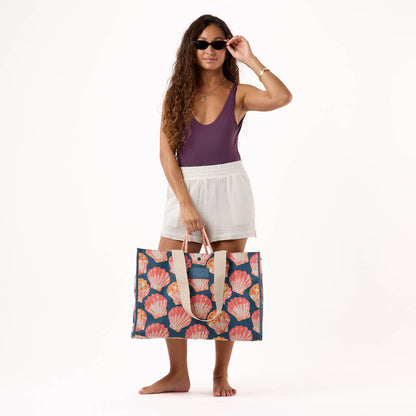 Sunnies Carry It All Tote in Slate