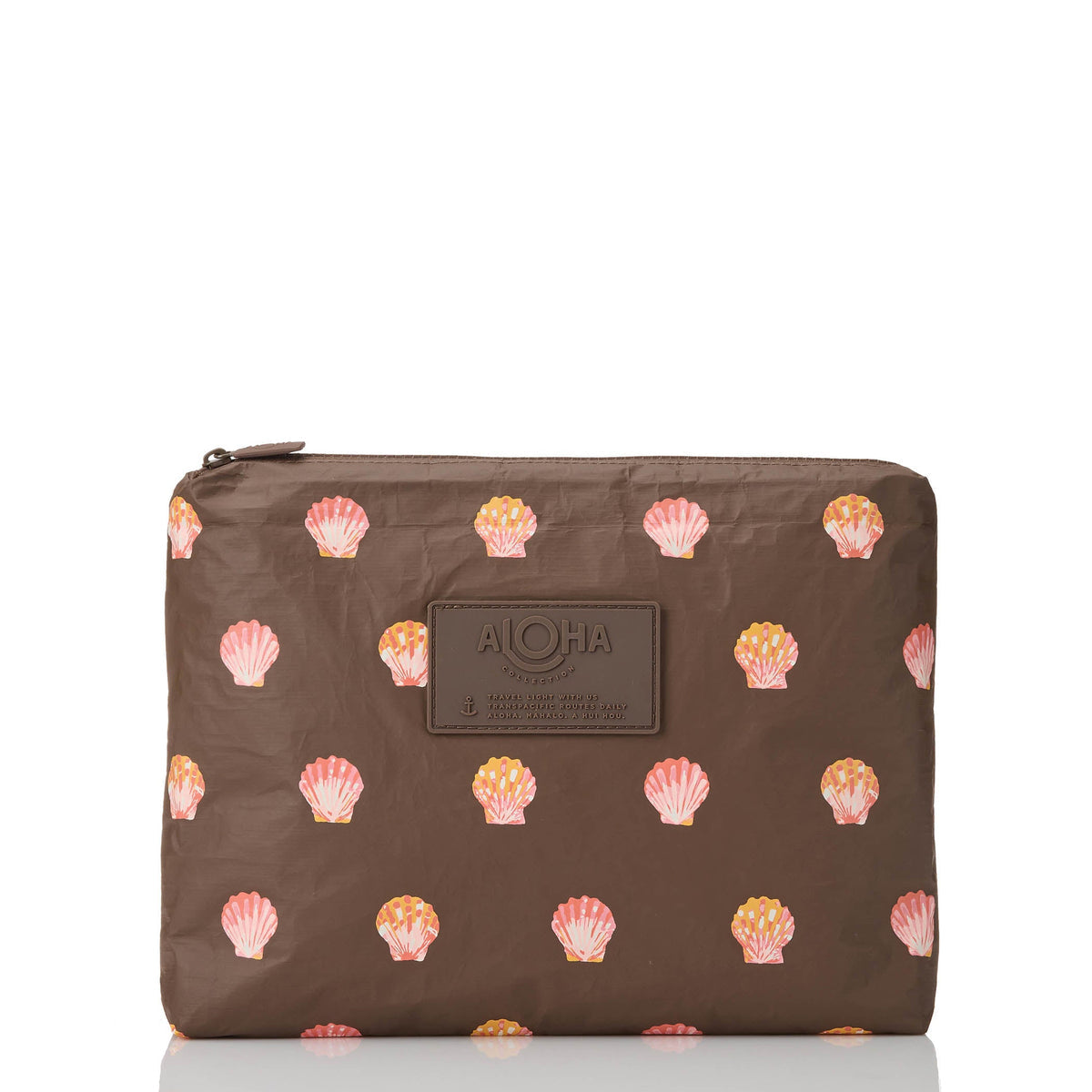 Sunny Dots Mid Pouch in Coconut