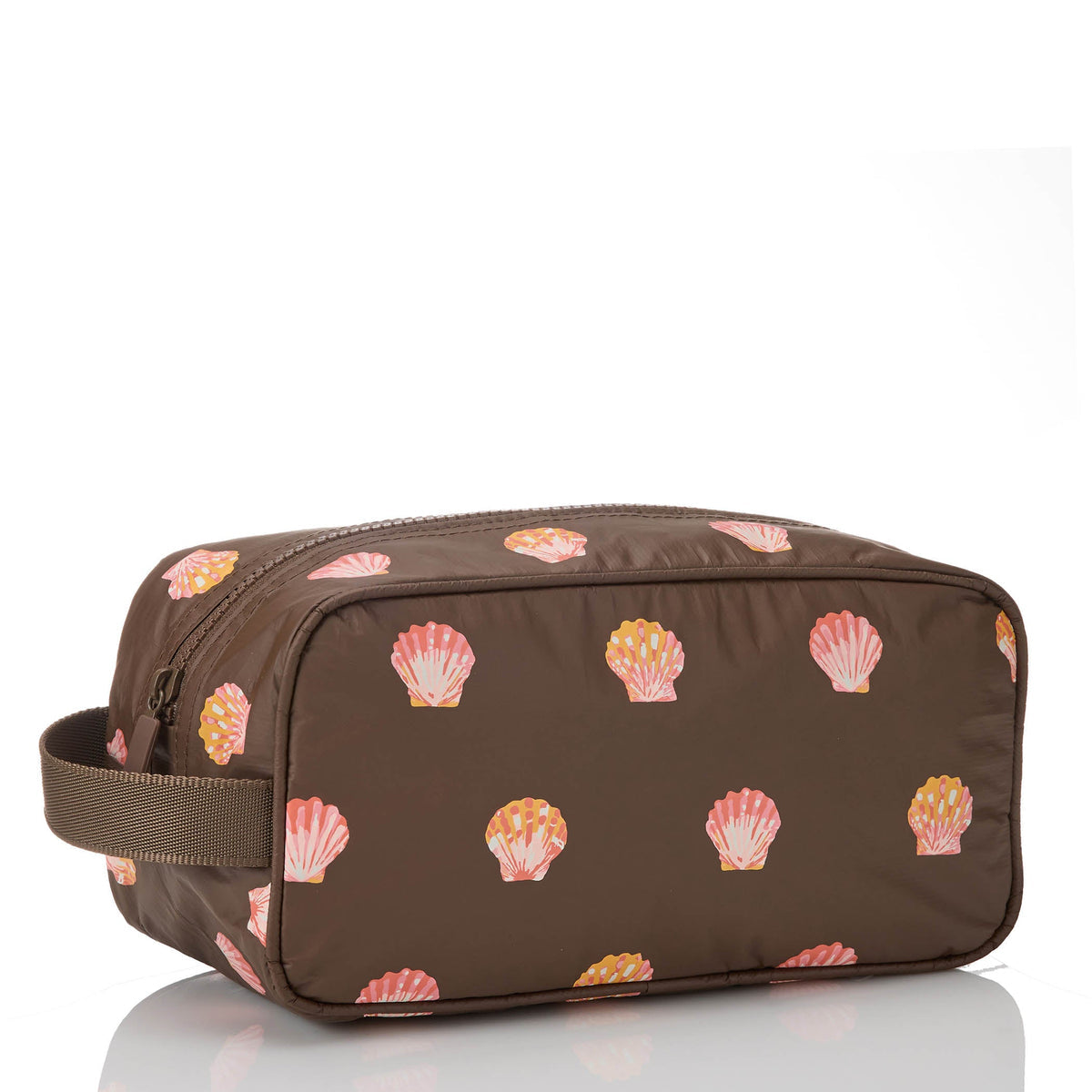 Sunny Dots Dopp Kit in Coconut