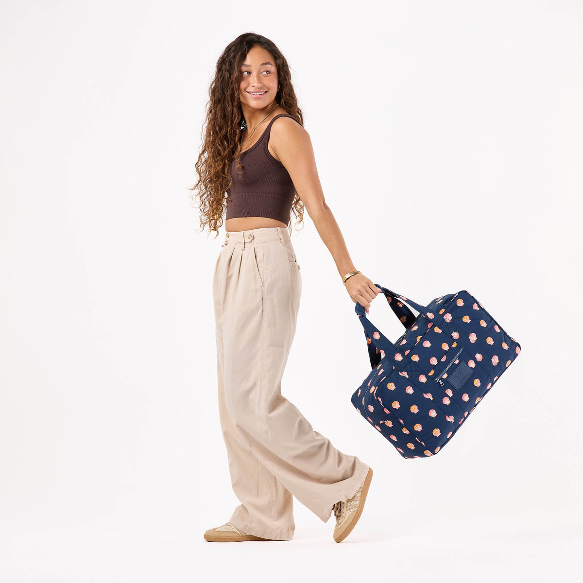 Sunny Dots Keep It Light Weekender in Neptune