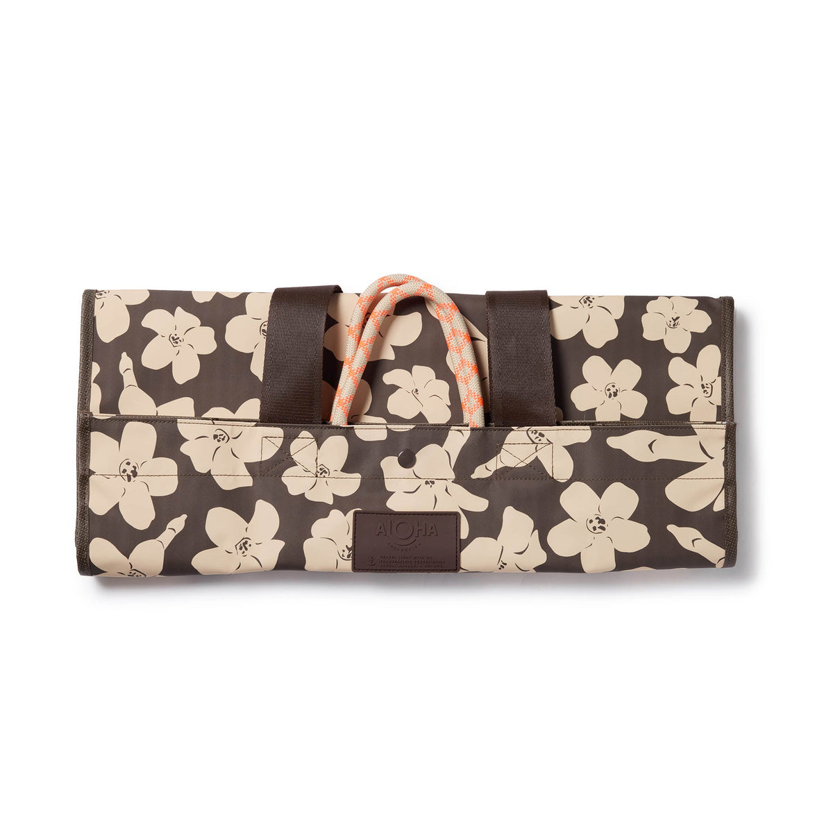 Puakenikeni Buds Carry It All Tote in Chocolate