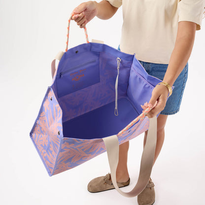 Laua'e Carry It All Tote in Periwinkle
