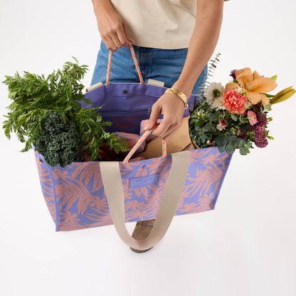 Laua'e Carry It All Tote in Periwinkle