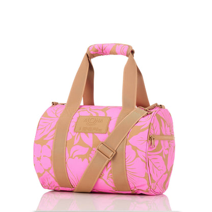 Heipua Keep It Light Stubby Duffle in Neon Pink