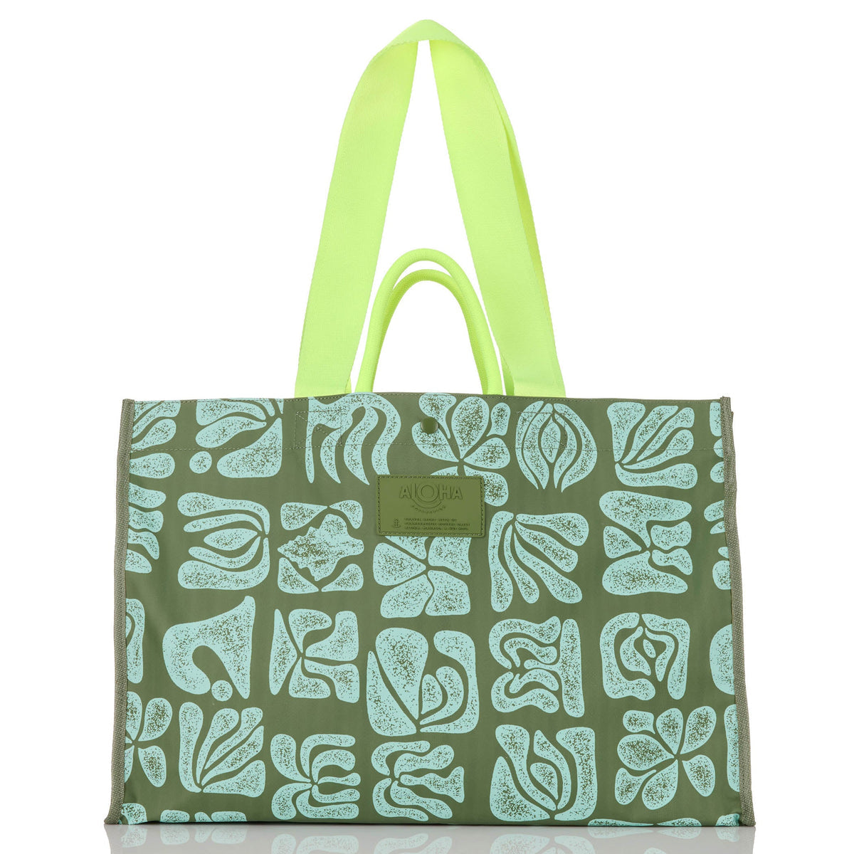 Retroglyphs Carry It All Tote in Sprout