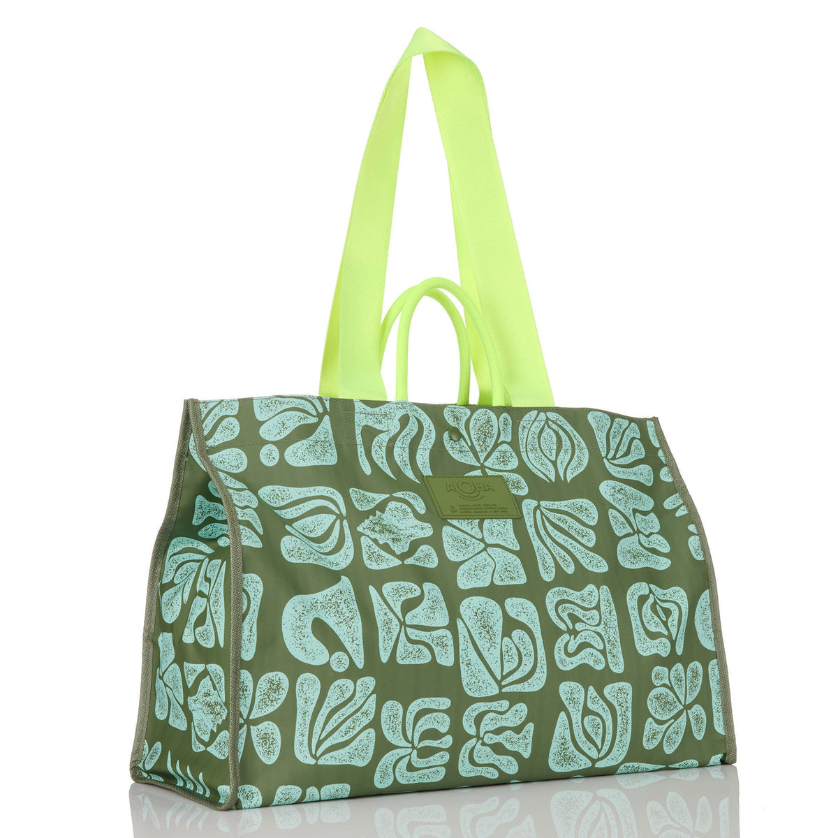 Retroglyphs Carry It All Tote in Sprout