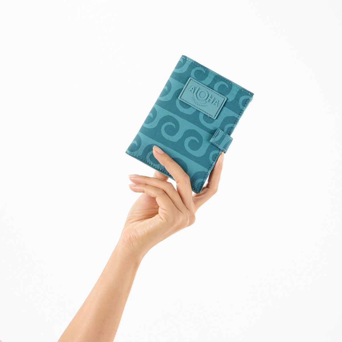Party Wave Passport Holder in Tide