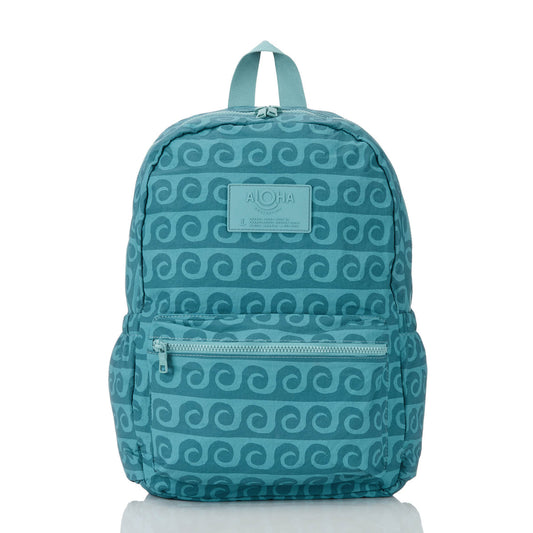 Party Wave Keep It Light Backpack in Tide