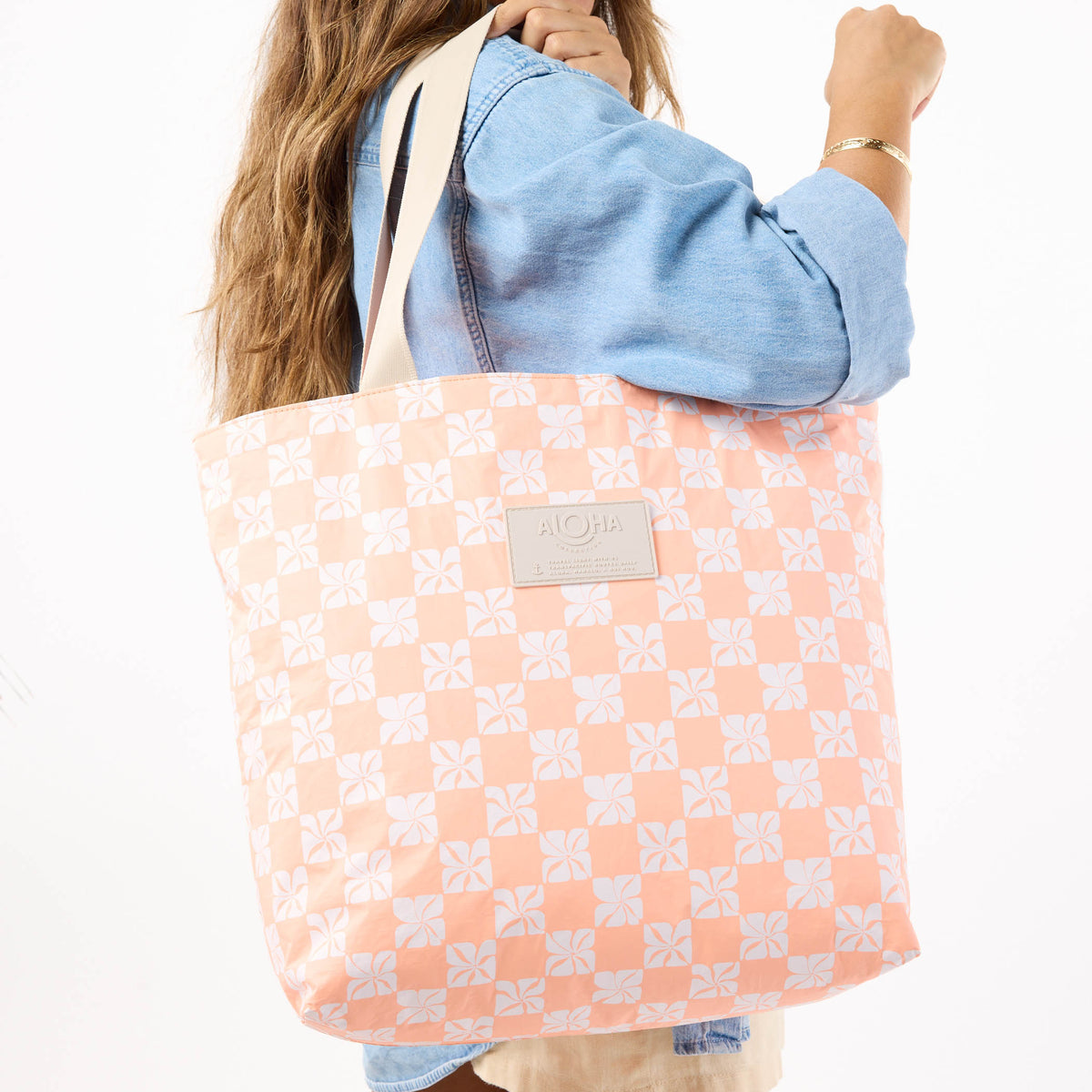 Pua Check Day Tripper in Peachy