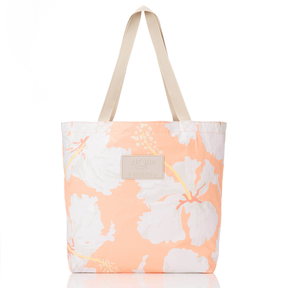 Taha'a Reversible Tote in Peachy