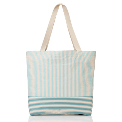 Sea Reversible Tote in Tide on Sandstone | Sea