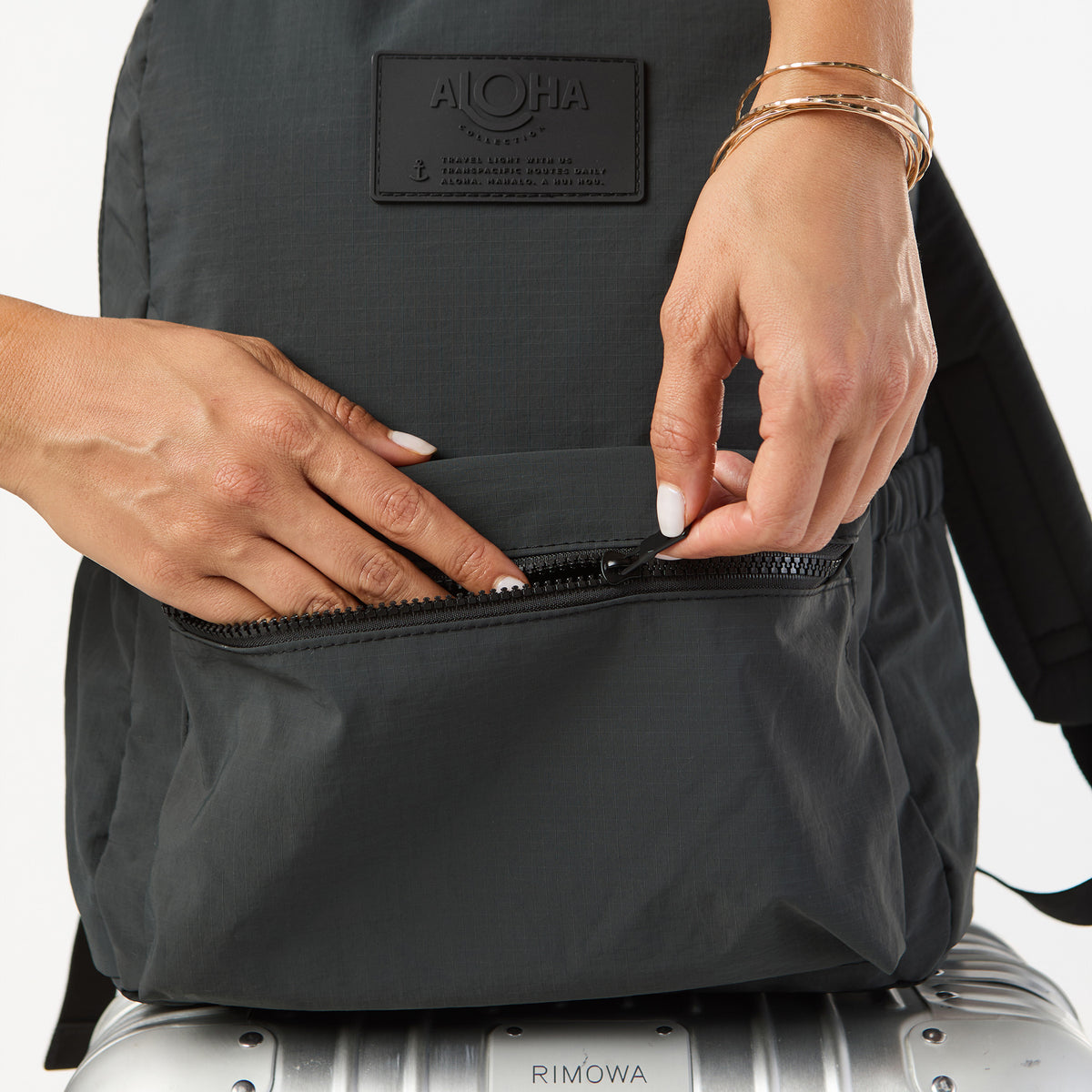 Shoreline Keep It Light Backpack in Coconut