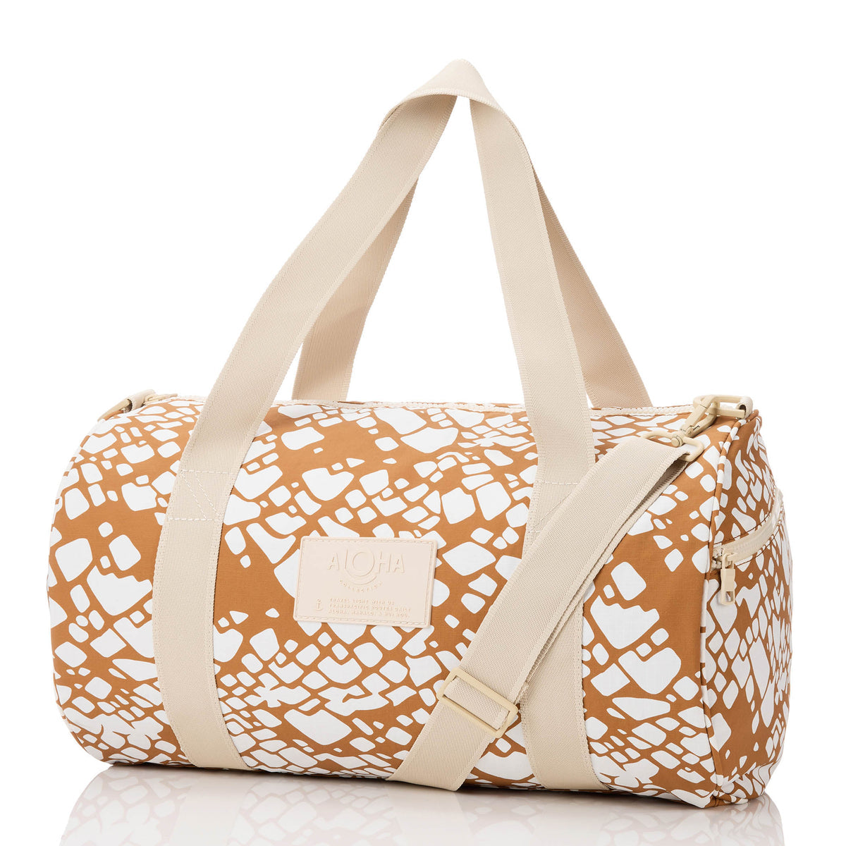 Textile Cone Keep It Light Sporty Duffle in Brown Sugar