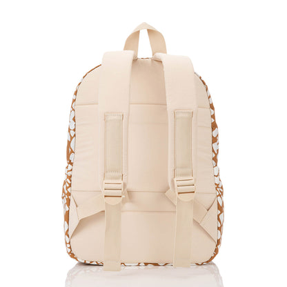 Textile Cone Keep It Light Backpack in Brown Sugar