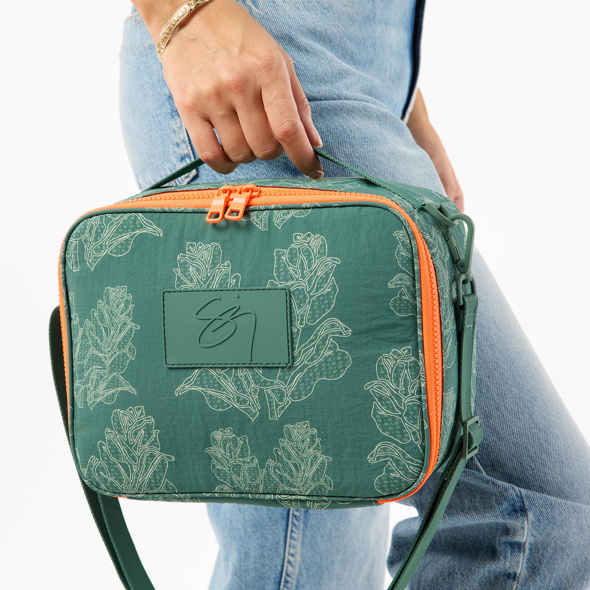 Leiha'a'akolea Keep It Light Lunch Box in Mauka by Sig Zane