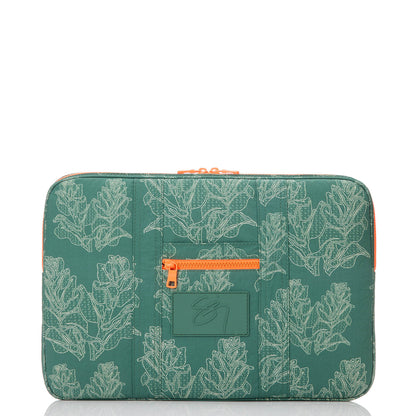 Leiha'a'akolea 16 Inch Keep It Light Laptop Case in Mauka by Sig Zane