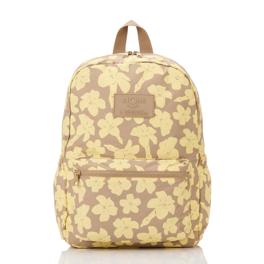 Puakenikeni Buds Keep it Light Backpack in Affogato