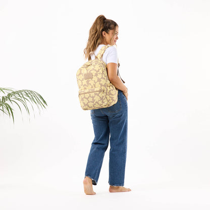 Puakenikeni Buds Keep it Light Backpack in Affogato