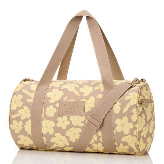 Puakenikeni Buds Keep It Light Sporty Duffle in Affogato