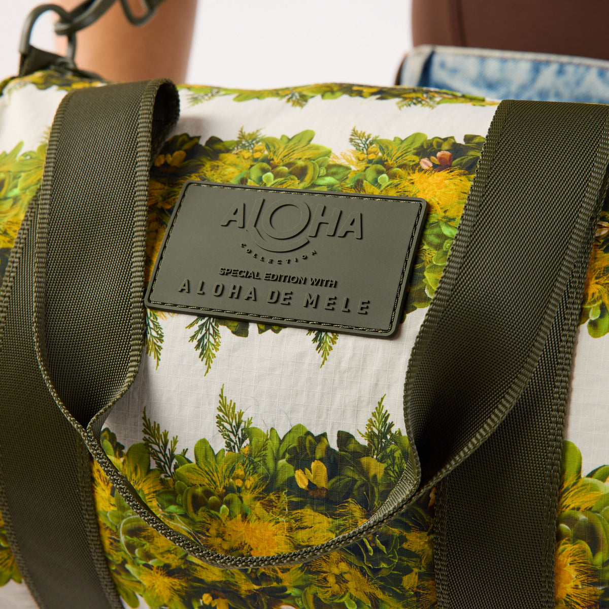 Lei Lehua Mamo Keep it Light Stubby Duffle by Aloha De Mele
