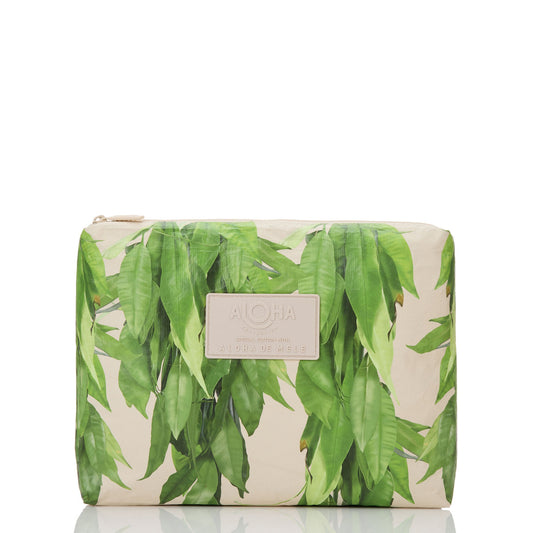 Lei Maile Mid Pouch in Maile by Aloha De Mele