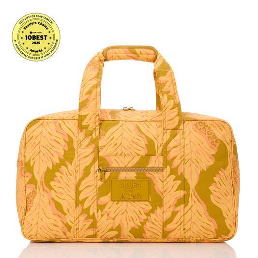 Uluwehi Keep It Light Weekender in Honey on Toffee