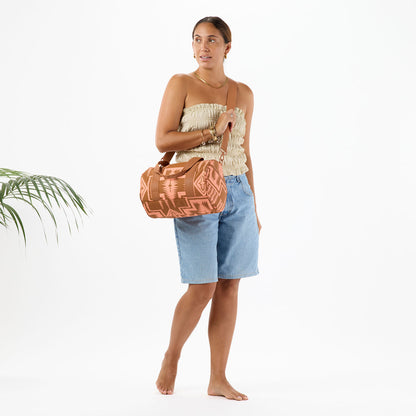 Century Harding Keep It Light Stubby Duffle in Tropical on Toffee