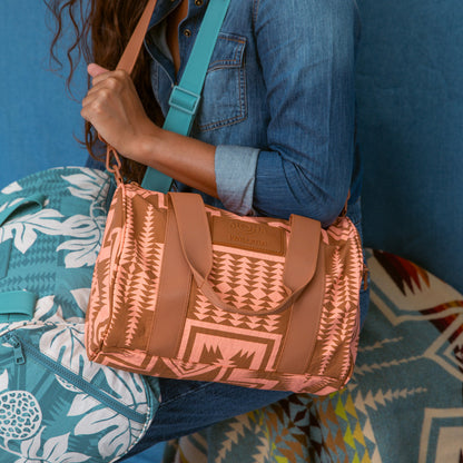 Century Harding Keep It Light Stubby Duffle in Tropical on Toffee